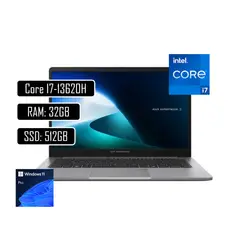 ASUS - Portatil ExpertBook Intel Core i7 13620H RAM 32GB SSD 512GB 14 WIN11 Pro