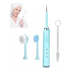 GENERICO - Cepillo Limpiador Dientes Eléctrico 4 En 1 Removedor Sarro