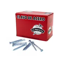 GENERICO - Clavos de Acero 3.5 x 1 ½ C.A Mejia (1 Libra)