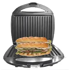 KALLEY - Sanduchera Panini Diseño Compacto y Potente para Sandwiches