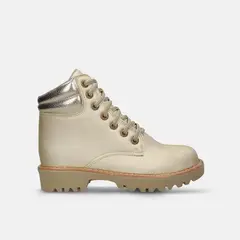 BATA - Botines Para Mujer Dorado Jocelyn