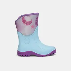 BUBBLE GUMMERS - Botas De Lluvia Junior Para Niña Bubblegummers Azul Toya