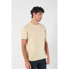 KOAJ - Camiseta en algodón manga corta unicolor para hombre, d Hombre