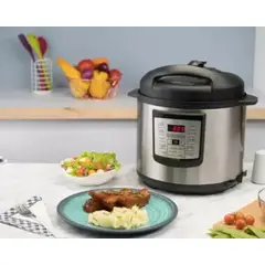 BLACK+DECKER - Olla de Presión Multifuncional Cocina Rápida y Versátil