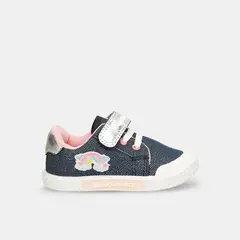 BUBBLE GUMMERS - Tenis Bebé Para Niña Bubblegummers Azul Simpatica
