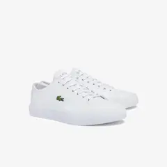LACOSTE - Tenis Casuales Marca Original Lerond Blanco Hombre
