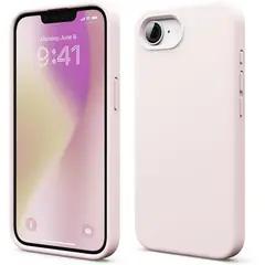 ELAGO - Estuche Compatible iPhone 16e Silicone Rosado