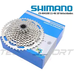 SHIMANO - Pacha Deore Cassette M4100 10 Velocidades 11-46 Mtb