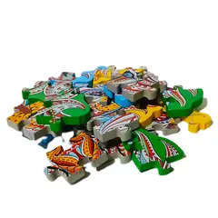 GENERICO - Rompecabezas Figura Leon En Mándalas 20 Piezas Para Niños