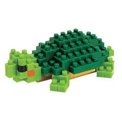 NANOBLOCK - Tortuga Verde Microbloques De Construcción