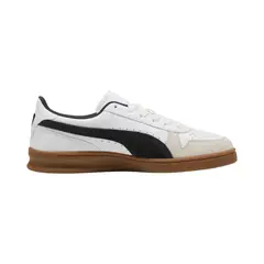 PUMA - Tenis Indoor Hombre-Blanco/Negro