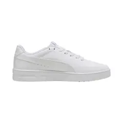 PUMA - Tenis Court Classic Clean Hombre-Blanco