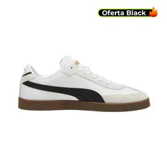 PUMA - Tenis Club Ii Era Hombre-Blanco/Negro