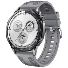 GENERICO - Correa Nylon Silicona 22mm Para Huawei Gt5 y Gt4 de 46mm Gris