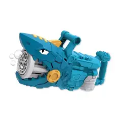 MAZUGI - Lanzador Tiburón Burbuja Ráfaga Con Luces Led Burbuja