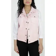 L Y H - Chaleco Para Mujer Rosa Marca L&H