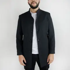 L Y H - Gaban Para Hombre Negro Marca L&H