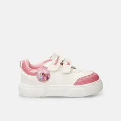 DISNEY - Tenis Infantil Para Niña Licenses Blanco-Rosado Martina L
