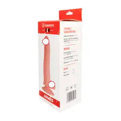 DISTRISEX - Masturbador dildo FEMENINO realista James Piel