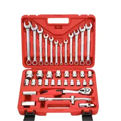 GENERICO - Juego De Herramientas 37 Piezas Copas Y Llaves