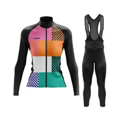 ARMAZI SPORT - UNIFORME DE CICLISMO ARMAZI MUJER MANGA LARGA MULTICOLOR