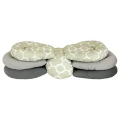 PREMIUM BABY - Almohada de Lactancia Ajustable Gris PB-L102GR