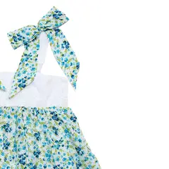 WOONKIE - BLUSA MOÑOS EN HOMBROS FLORES