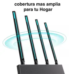 TP LINK - ROUTER TP-LINK ARCHER A6 AC1200 4 ANTENAS DUAL BAND GIGABIT MU-MIMO