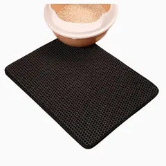 PETS ACCESORIOS - Tapete Recolector - Salida Arena Negro