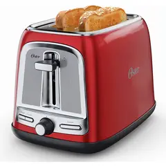 OSTER - Tostadora de 2 Rebanadas Tecnología Tostado Avanzada ranuras anchas