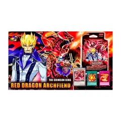 KONAMI - Baraja Yugioh The Crimson King Juego De Cartas Ingles