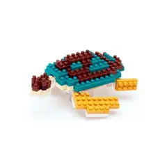 NANOBLOCK - Tortuga Marina Microbloques De Construcción