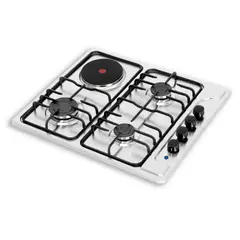 CHALLENGER - Estufa 59cm 4 Puestos Mixta 120V SI 6037 Gris