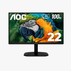 AOC - MONITOR 215 FHD 100HZ 1MS HDMI-VGA PANEL VA