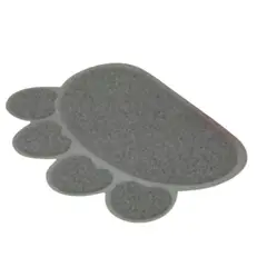 PETS ACCESORIOS - Tapete Huella Gato Negro