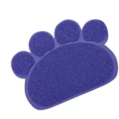 PETS ACCESORIOS - Tapete Huella Gato Purpura