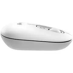 LOGITECH - COMBO TECLADO Y MOUSE POP ICON BLUETOOTH BLANCO