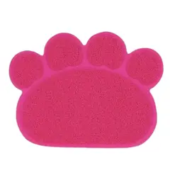 PETS ACCESORIOS - Tapete Huella Gato Rosa
