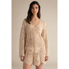 TOUCHE BALNEAIRE - ENTERIZO CORTO EN MALLA 0A14052