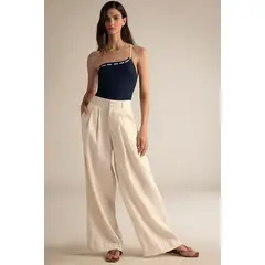 TOUCHE BALNEAIRE - PANTALÓN CON PRENSES 0A22052