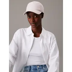 CALVIN KLEIN - Gorra rosada de jacquard con logo