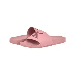 CALVIN KLEIN - Sandalias rosado con monograma