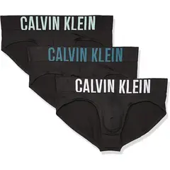 CALVIN KLEIN - Pack negro de 3 slips - Intense Power