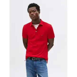 TOMMY HILFIGER - Polo rojo slim 1985
