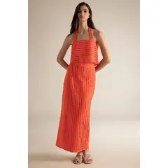 TOUCHE BALNEAIRE - FALDA PAREO CON CORTE EN OJALILLO 0F79052