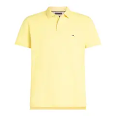 TOMMY HILFIGER - Polo amarillo 1985 de corte regular
