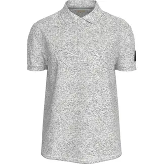CALVIN KLEIN - Polo gris con insignia