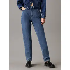 CALVIN KLEIN - Mom azul jeans