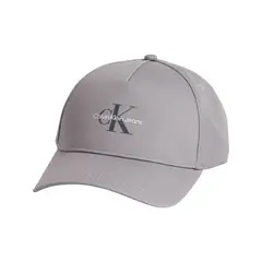 CALVIN KLEIN - Gorra multicolor de sarga con cálida felpa