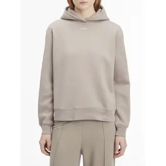 CALVIN KLEIN - Saco gris de felpa con nano logo